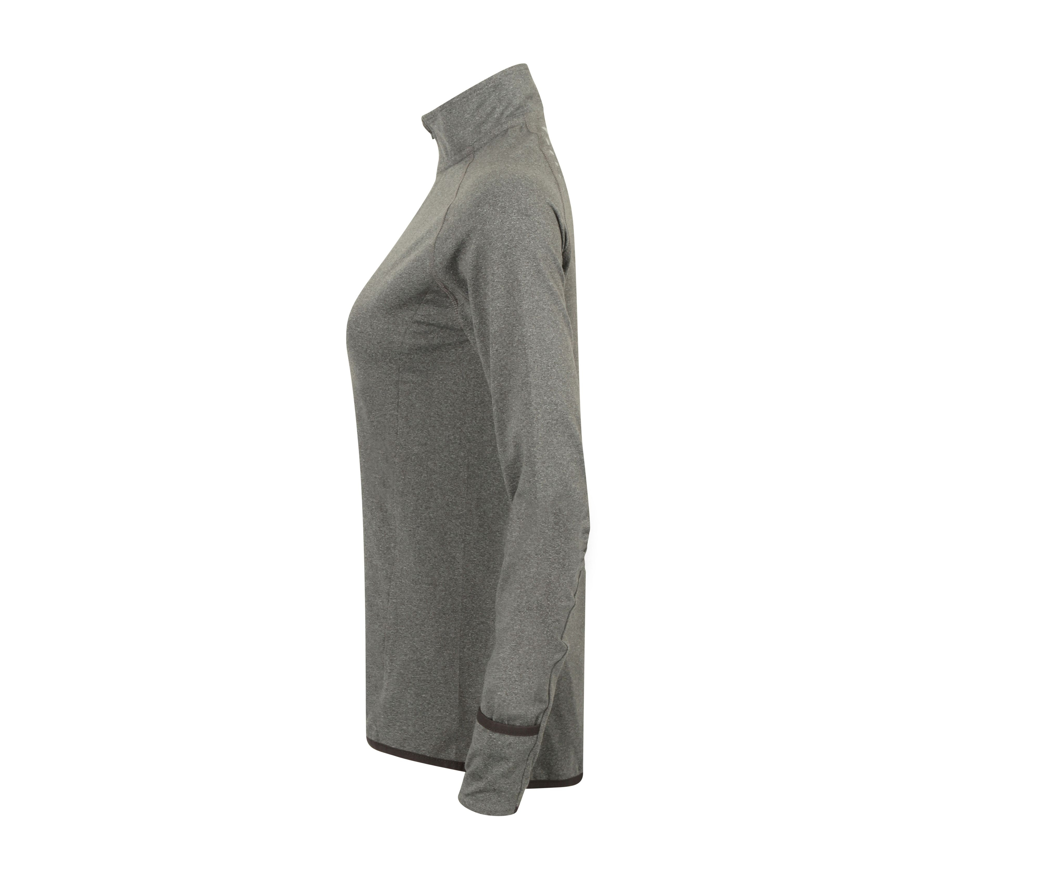 LADIES' LONG SLEEVED 1/4 ZIP TOP
