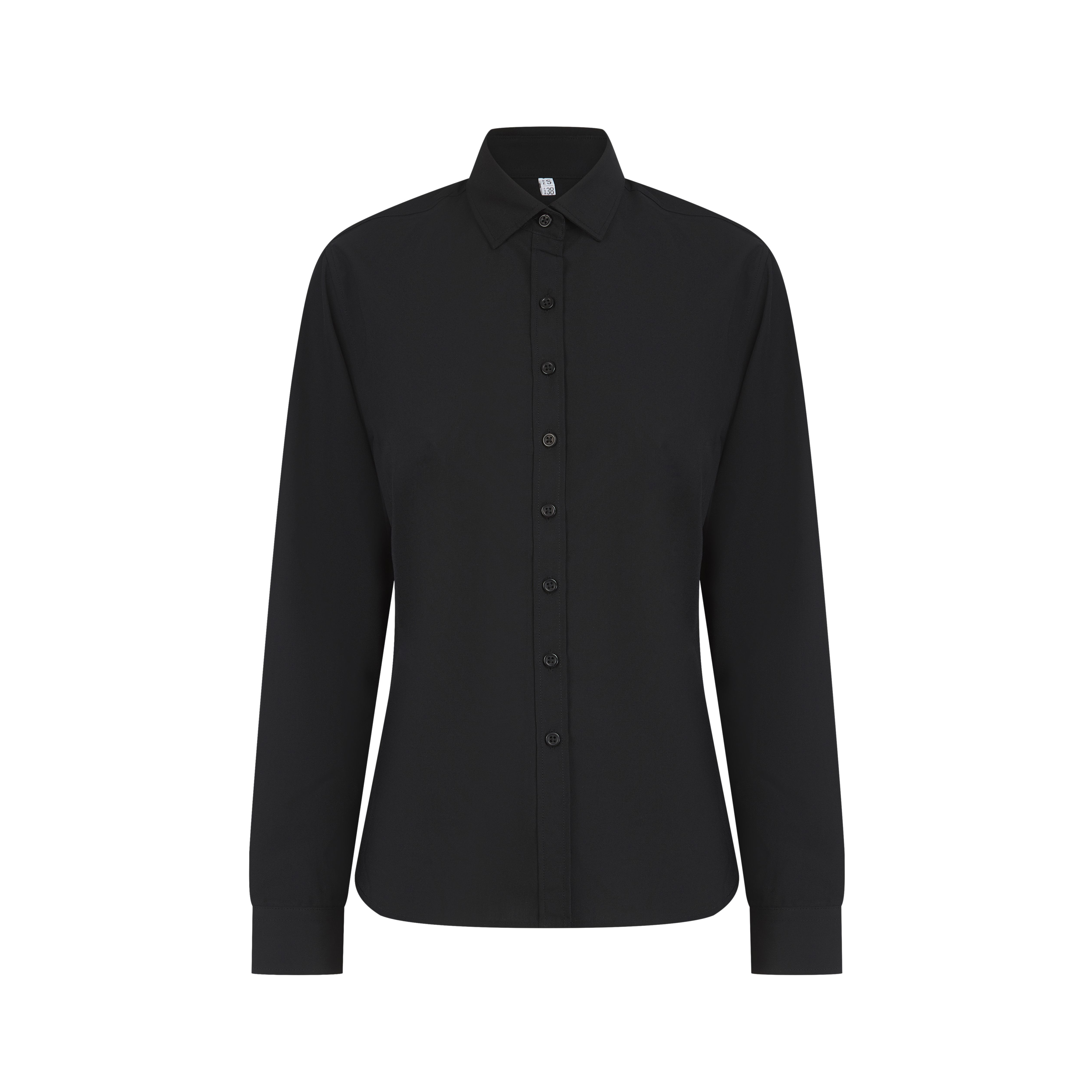 LADIES' LONG SLEEVED 'COTTON FEEL' COOLPLUS® SHIRT