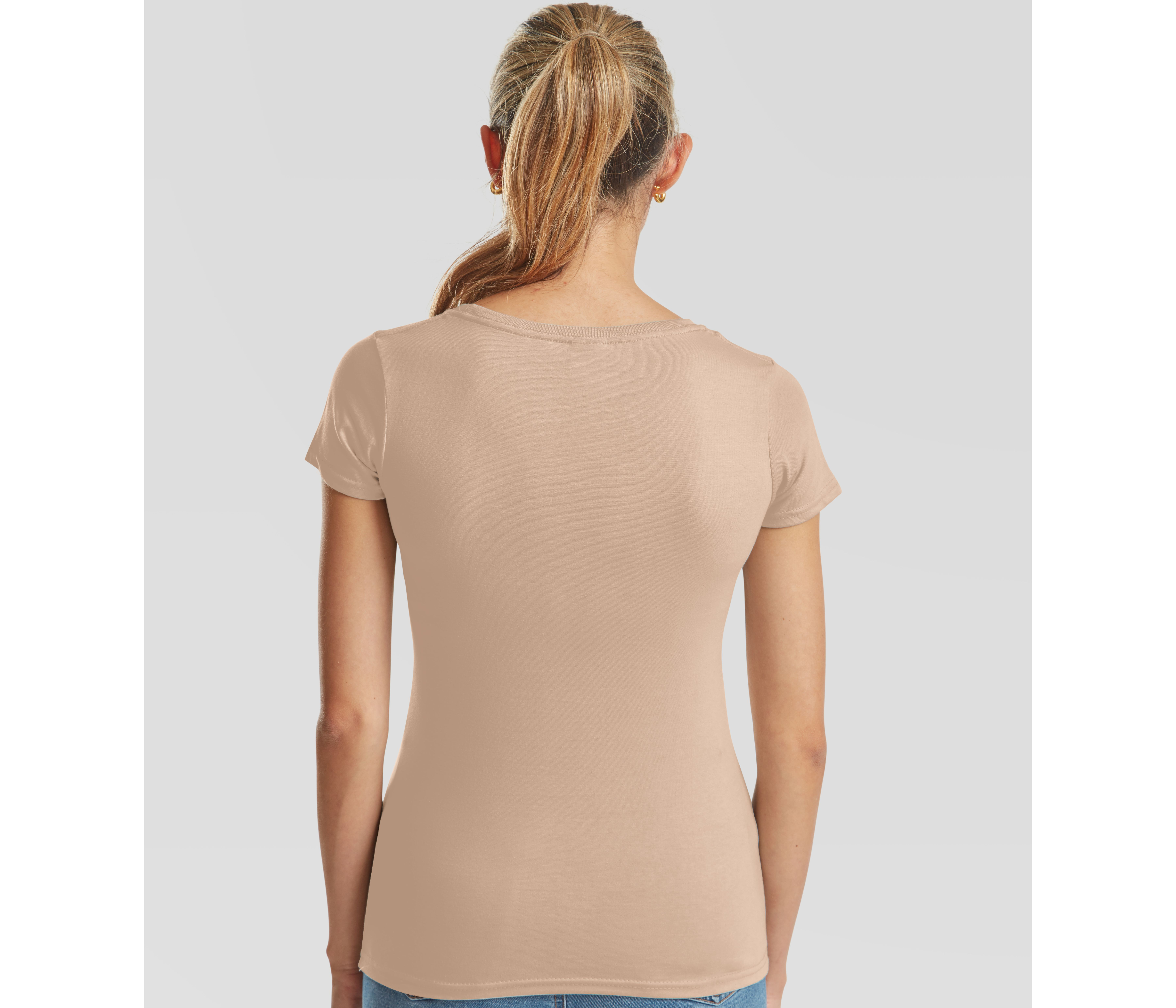 LADIES ICONIC 195 RINGSPUN PREMIUM T
