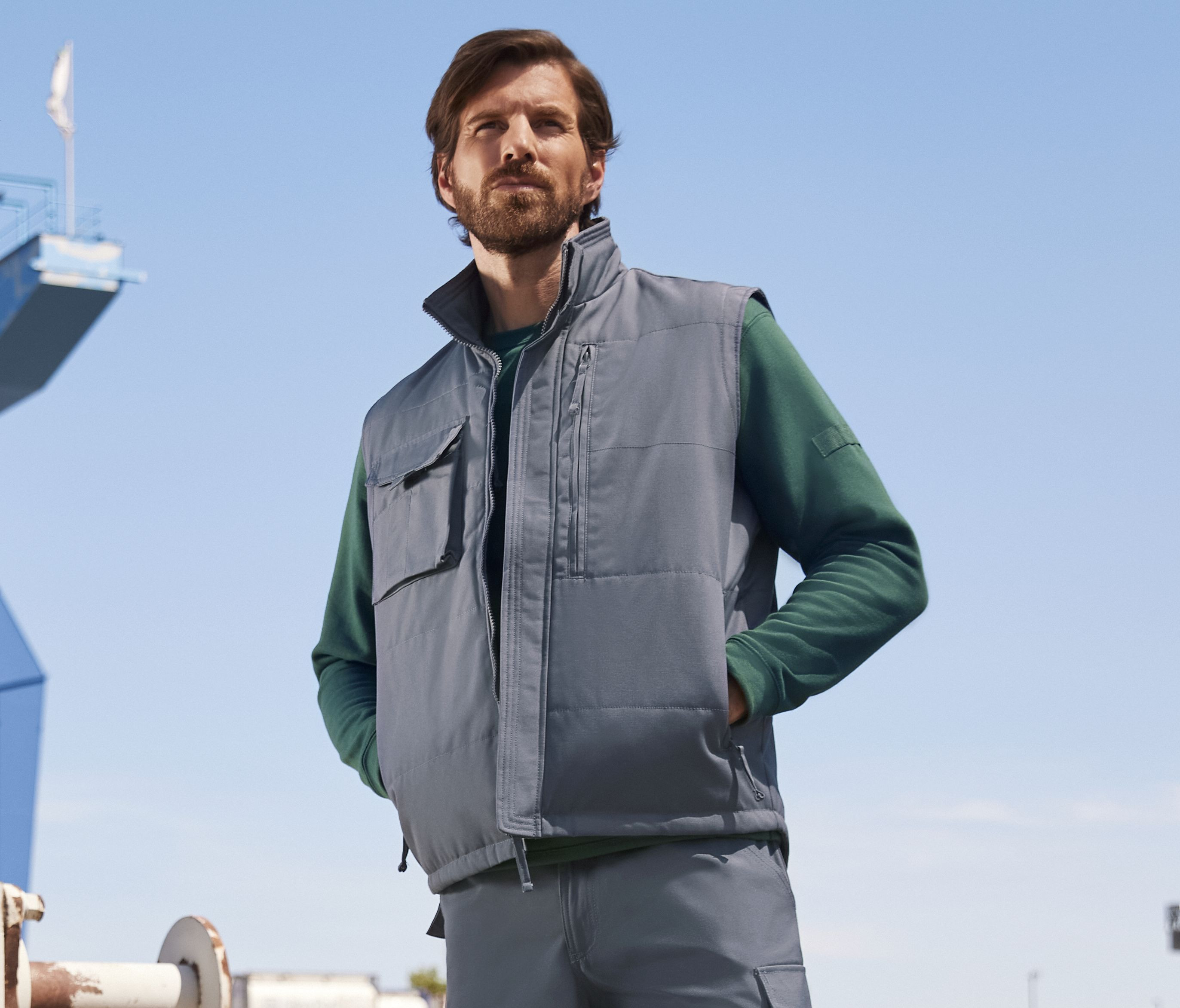 HEAVY DUTY WORKWEAR GILET